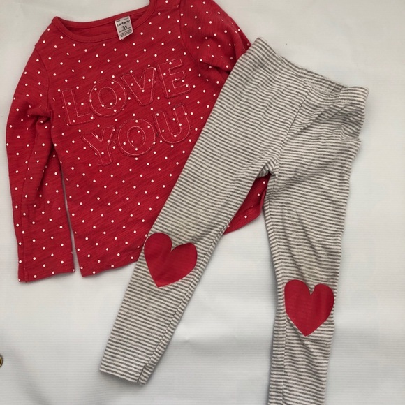 Carters love you outfit - Picture 1 of 1